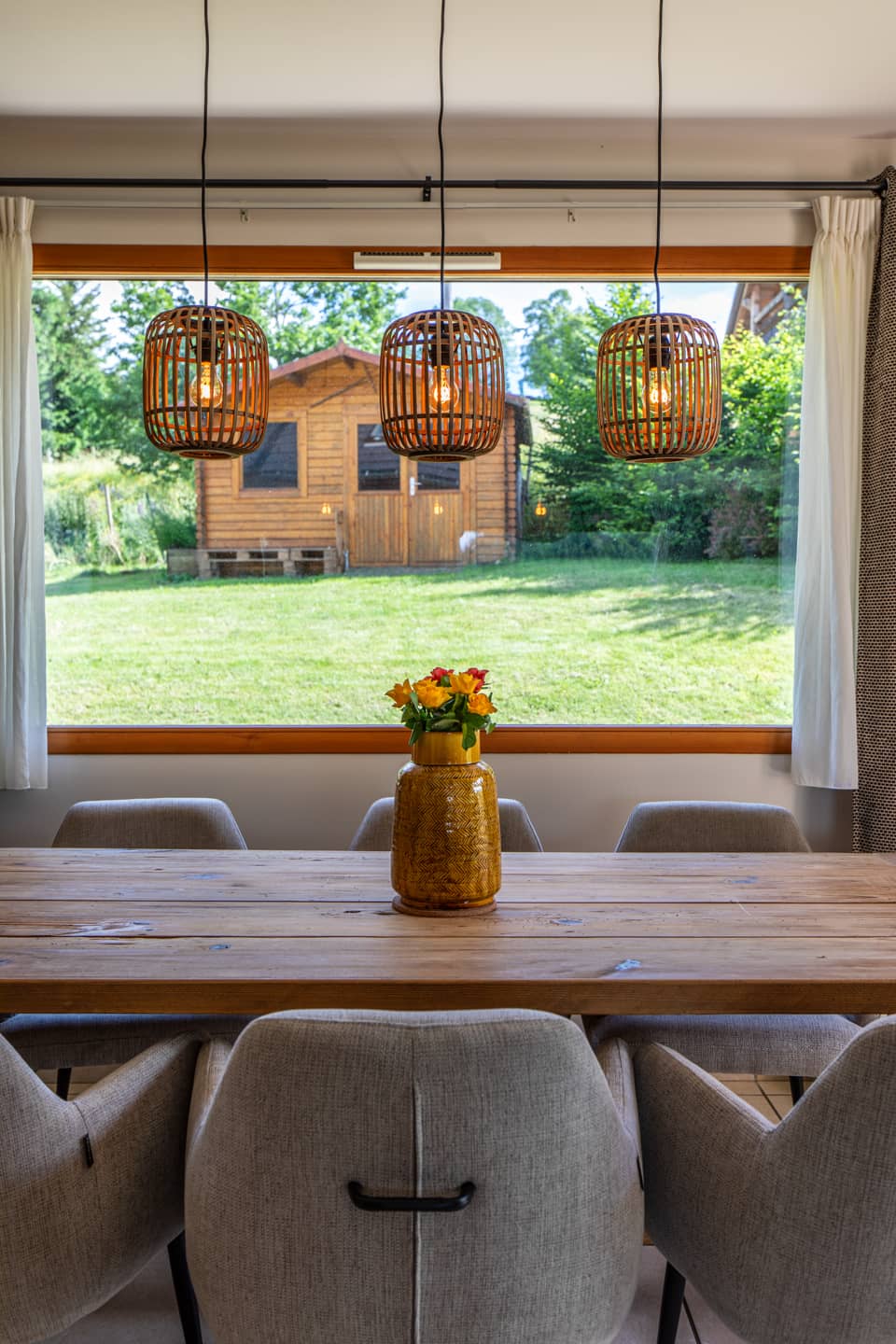 Salle à manger de la maison