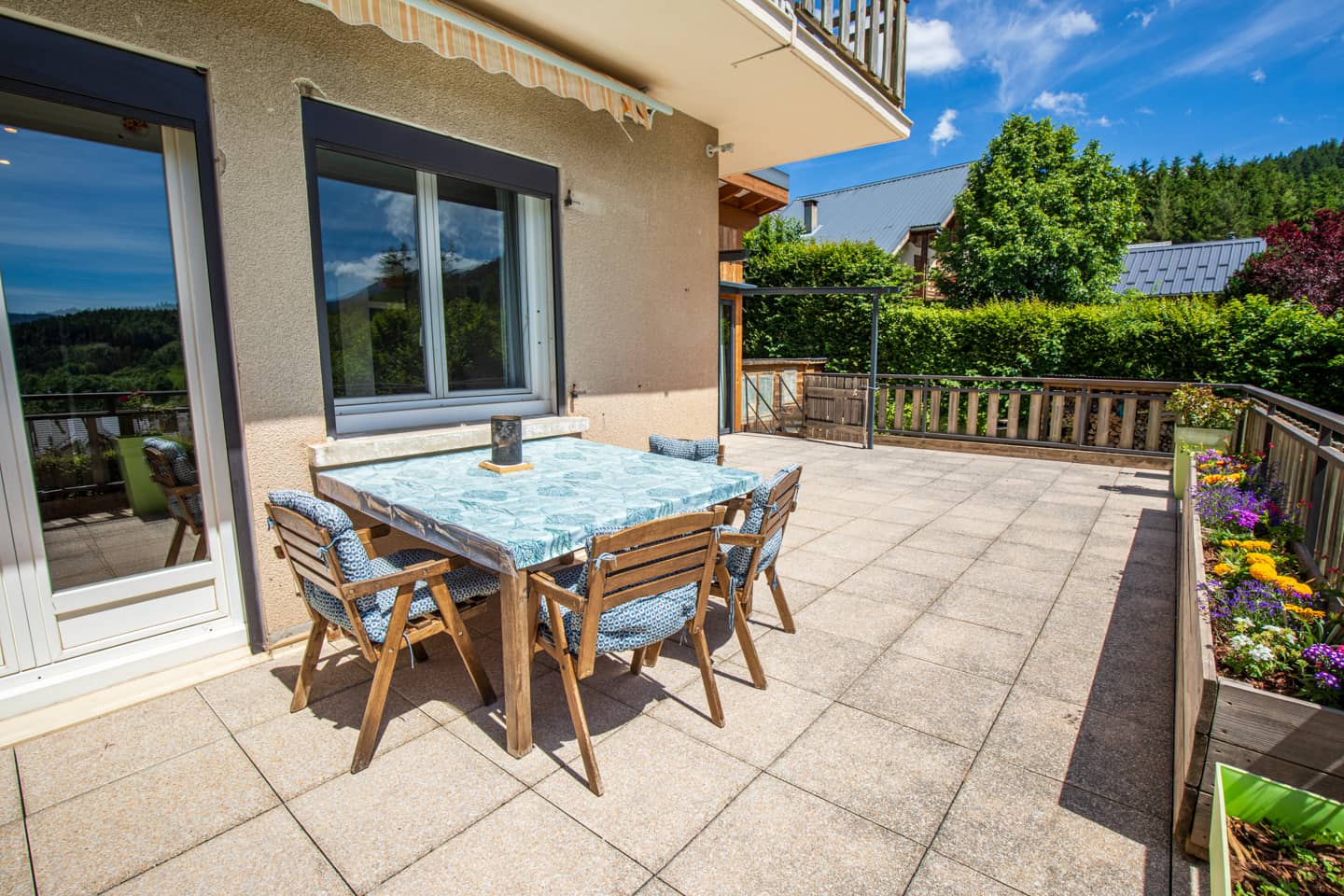 Terrasse de l'appartement